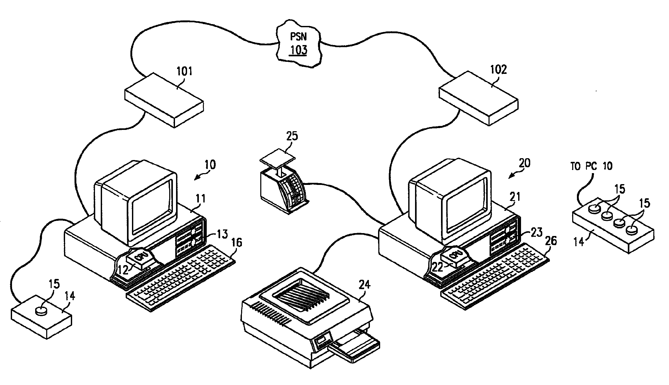 System and method for remote postage metering