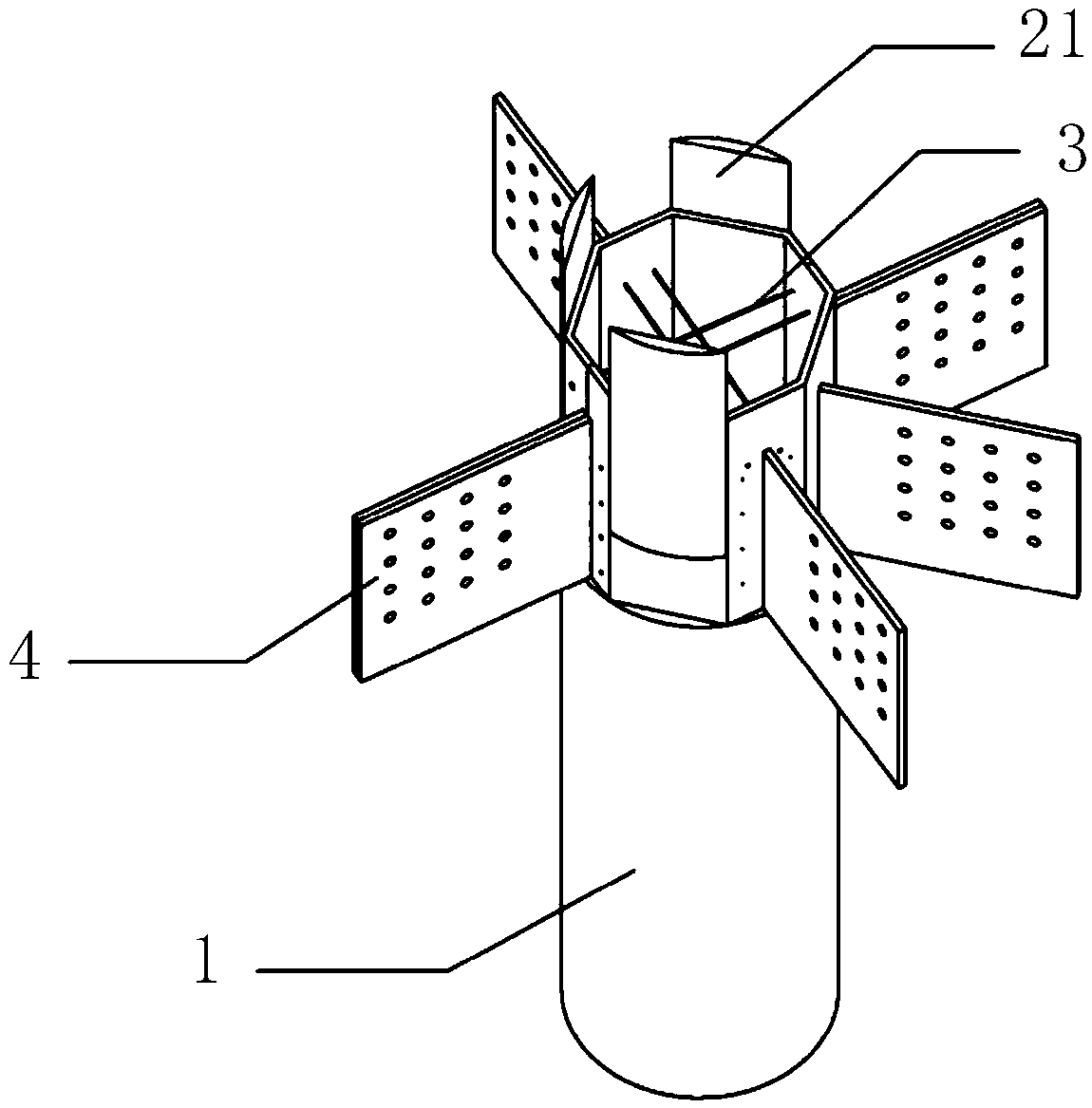 Connecting device and method for replacing traditional mortise and tenon joint