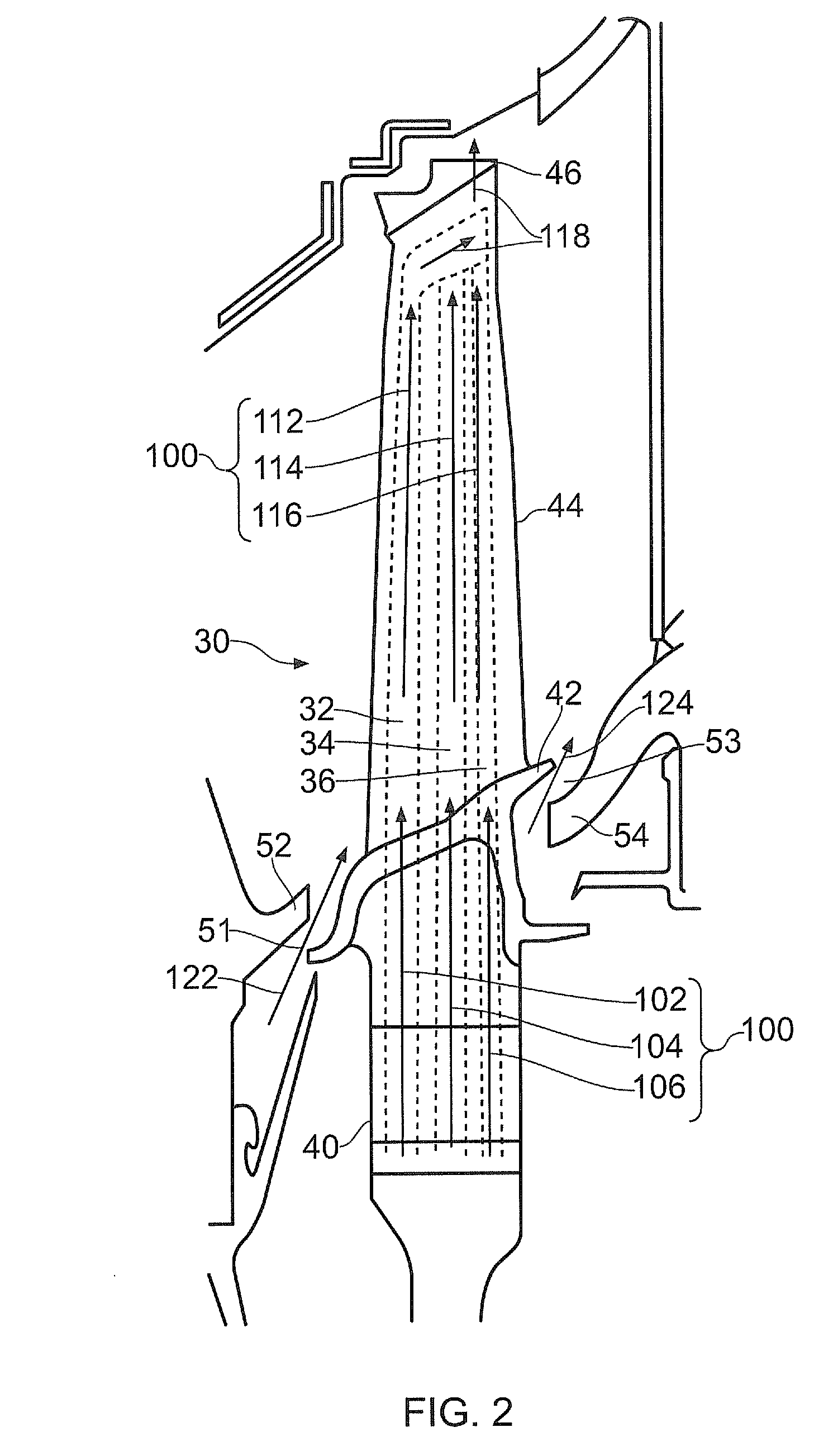 Blade cooling and sealing system