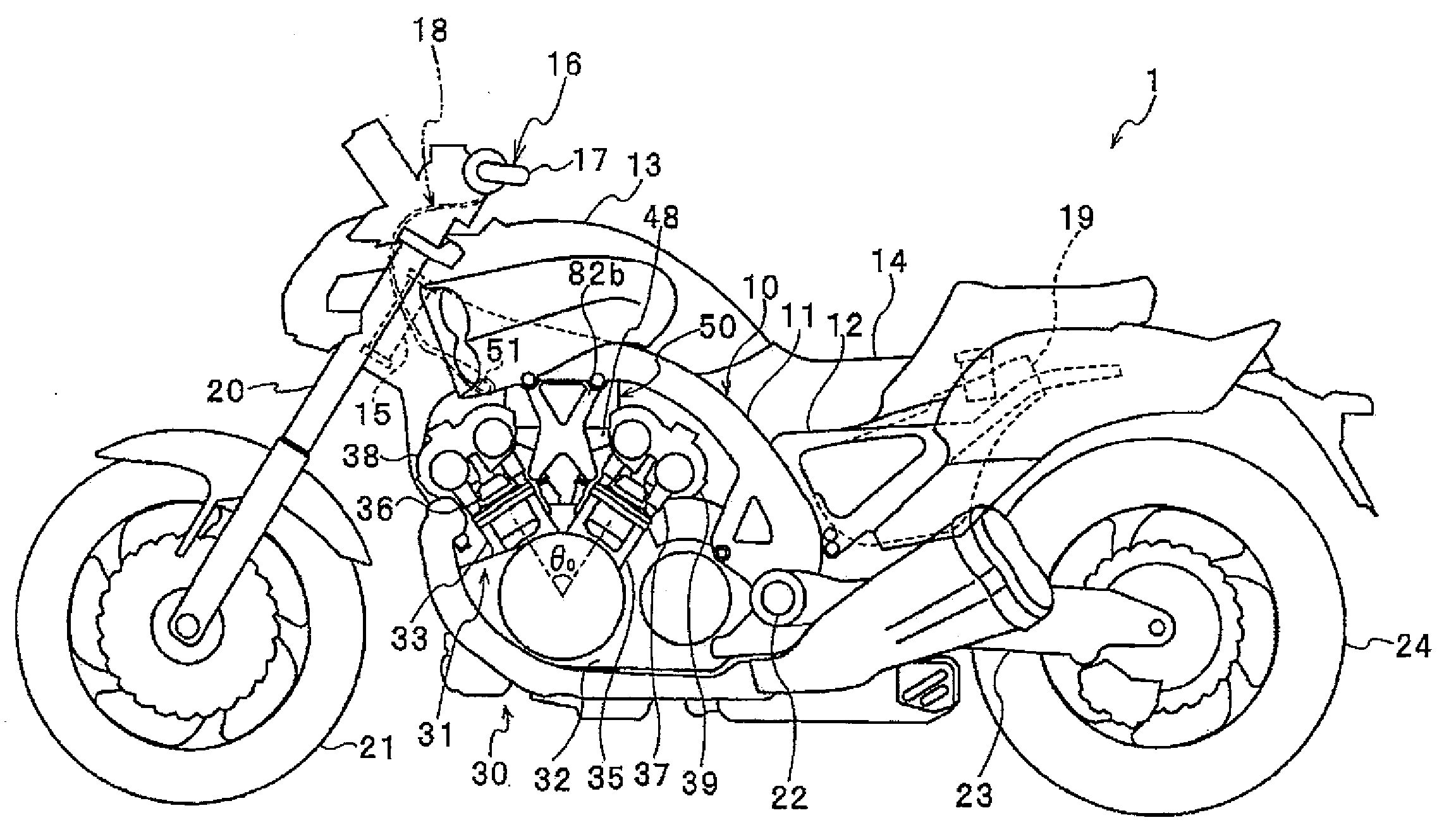 Engine Unit And Vehicle Provided With The Same