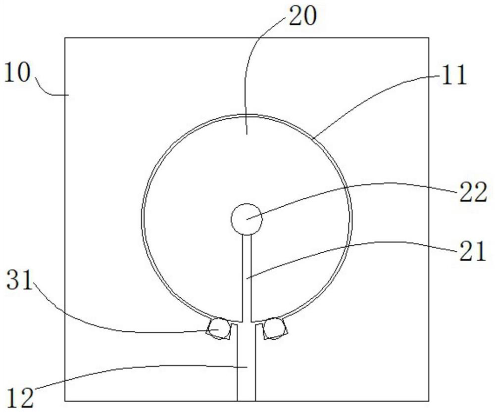 Simple axial inflation sealing performance testing device and method and processing method