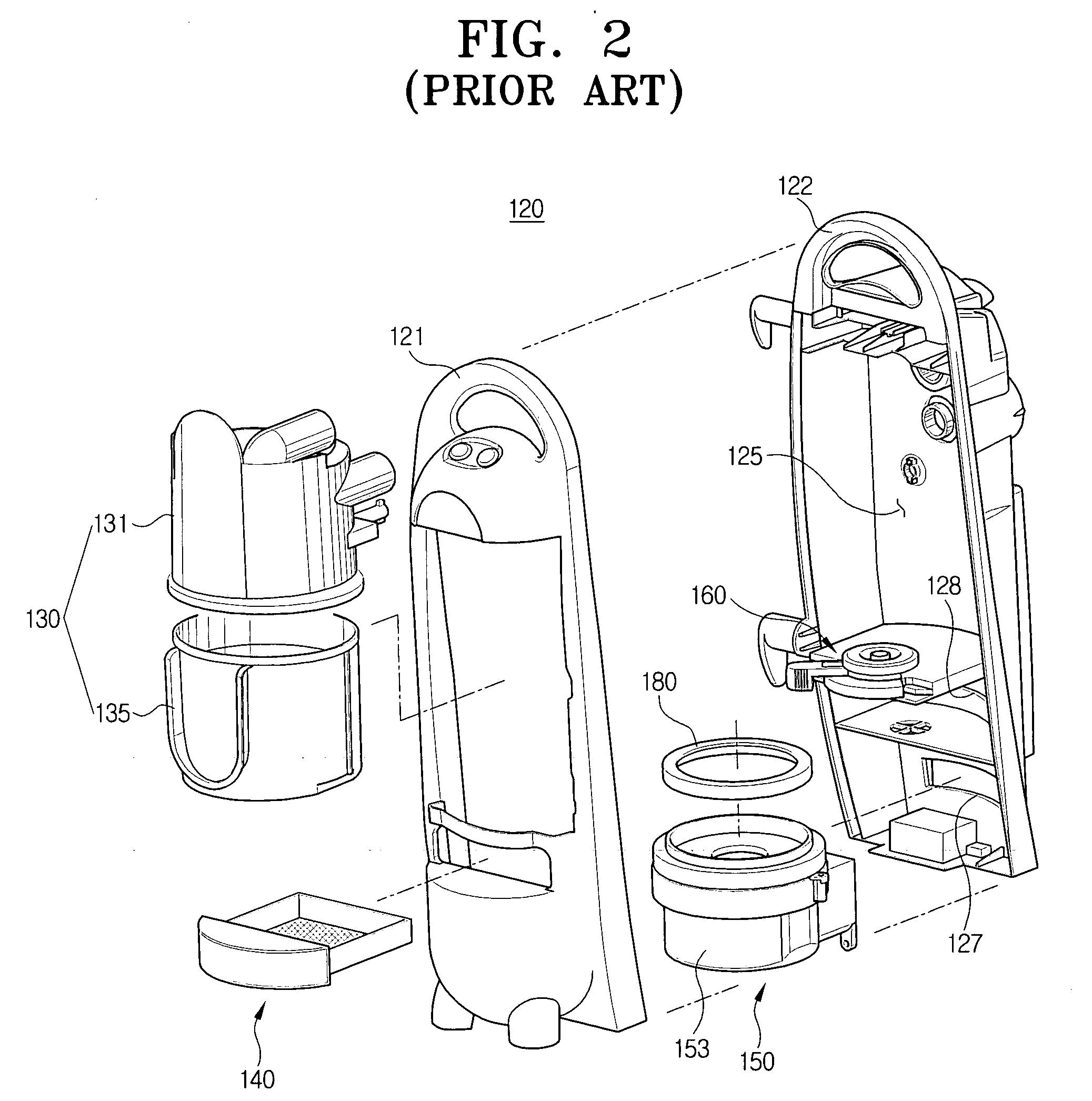 Motor assembly and vacuum cleaner having the same