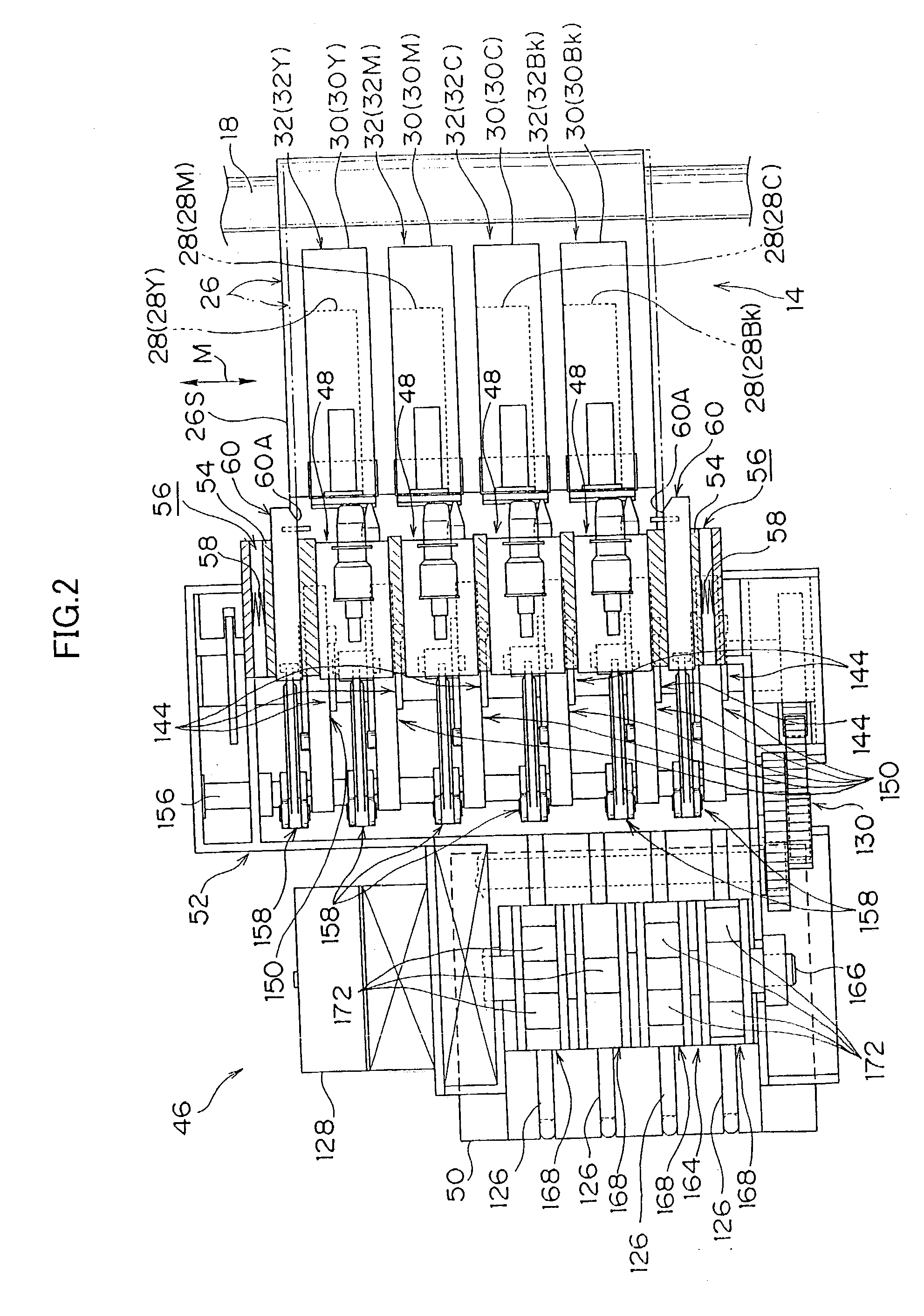 Ink replenishing device, sub ink tank, and ink jet recording apparatus