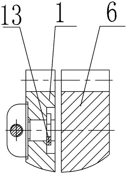 Stacked gear structure with side clearance removal through elasticity