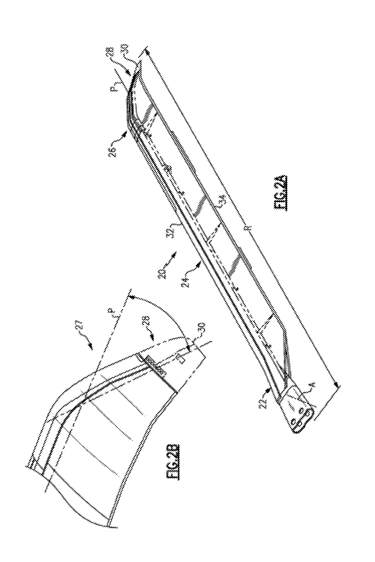 Core material for balanced rotor blade