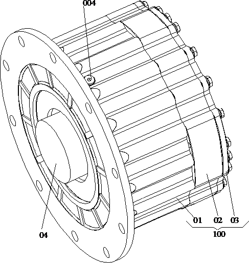 A motor braking device