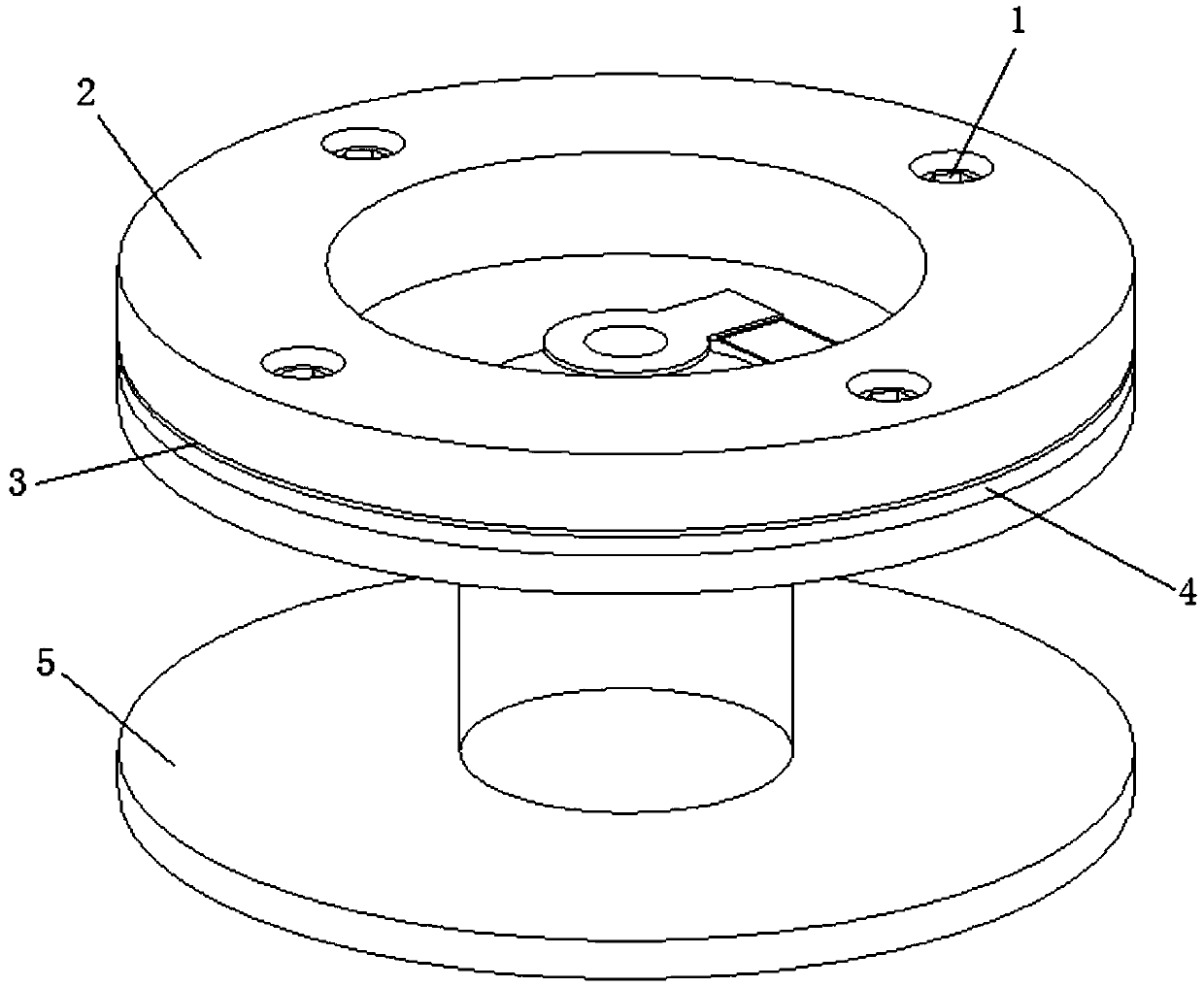 An electromagnetic high-precision ultra-micro force generating device