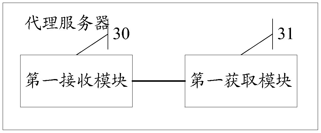 Method for accessing network, proxy server and network access system