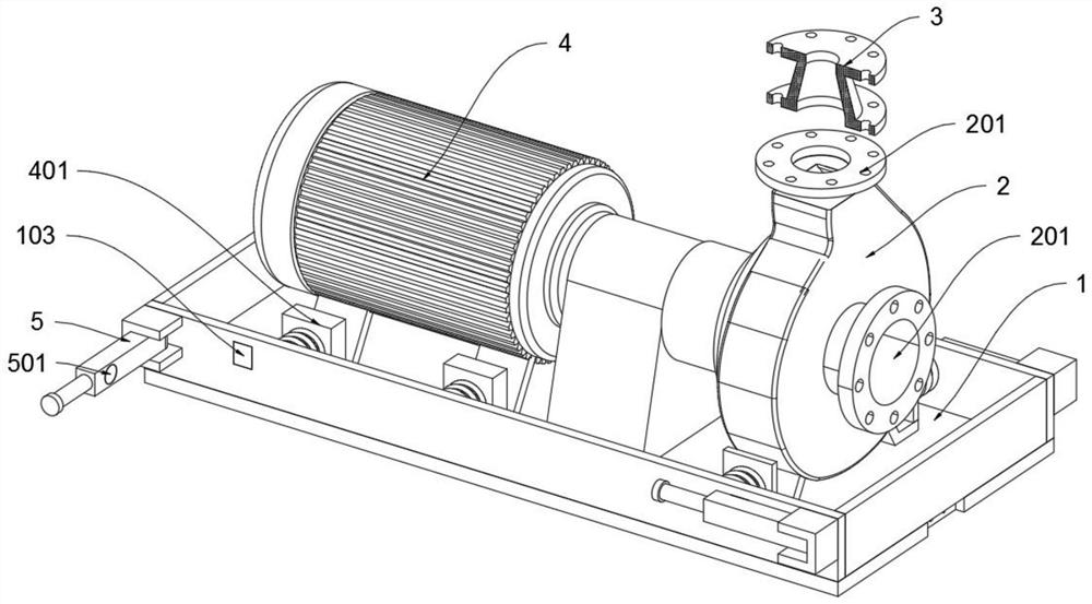 Energy-saving water pump with axial magnetic suspension rotor characteristics
