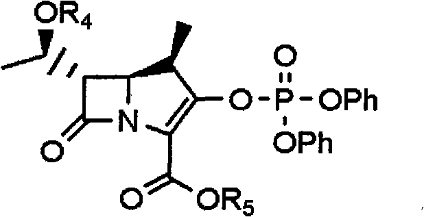 Acid addition salts of synthetic intermediates for carbapenem antibiotics and processes for preparing the same