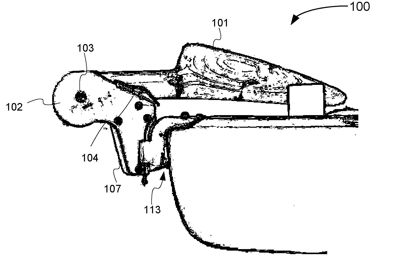 Hydrodynamically balanced and retractable rudder for small boats