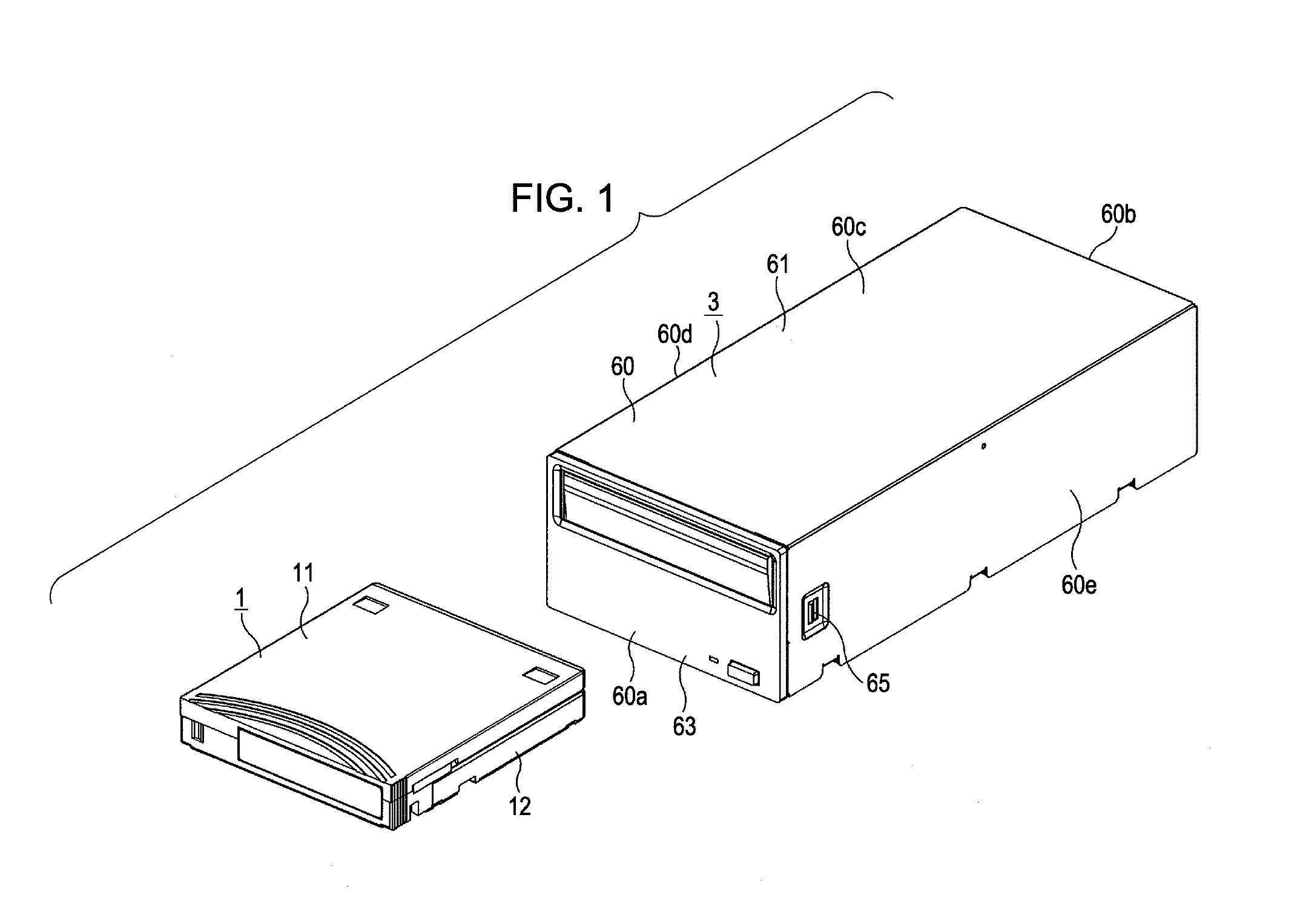 Mechanism to load disc from cartridge to recording apparatus