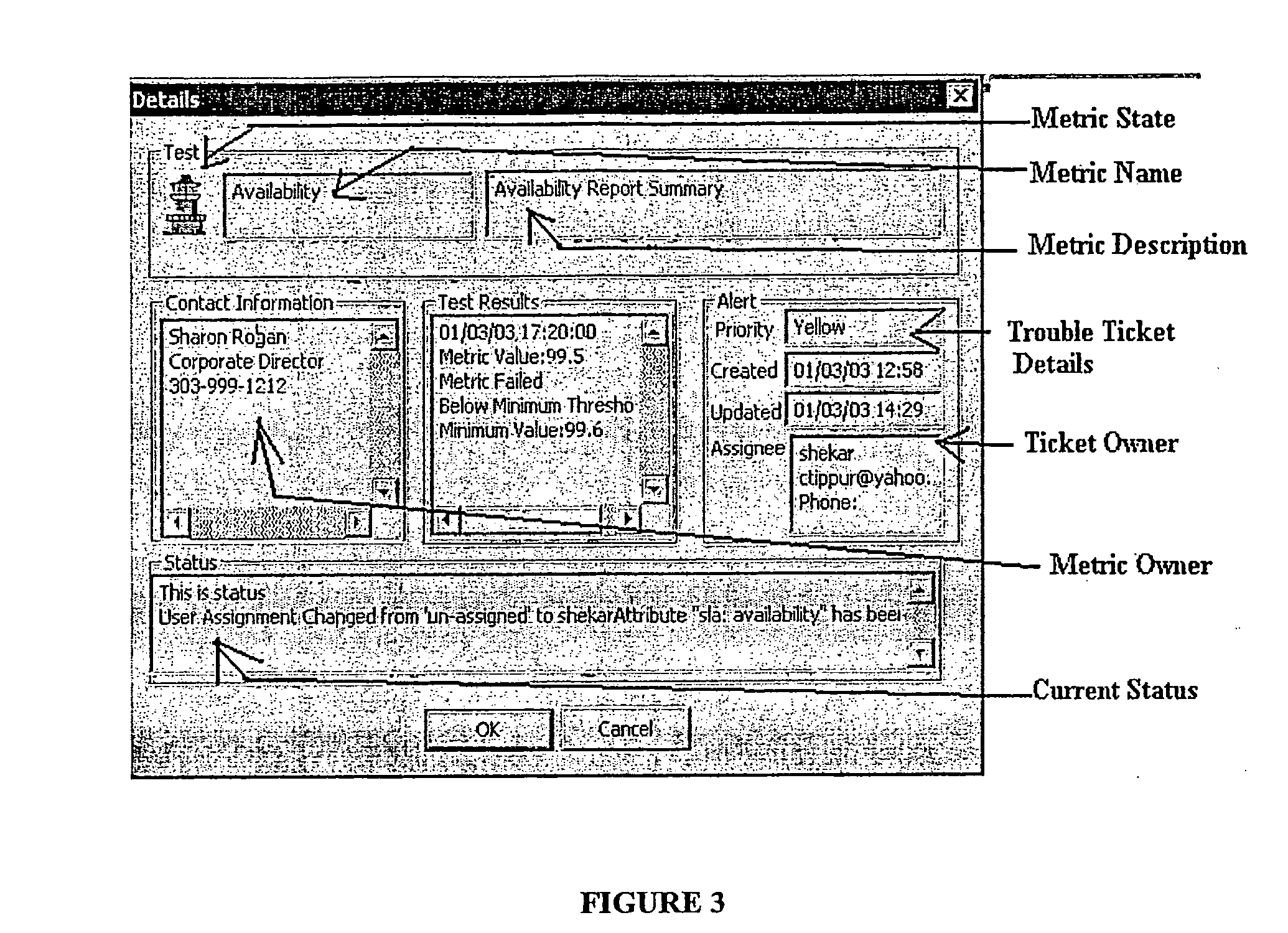 Apparatus method and article of manufacture for visualizing status in a compute environment