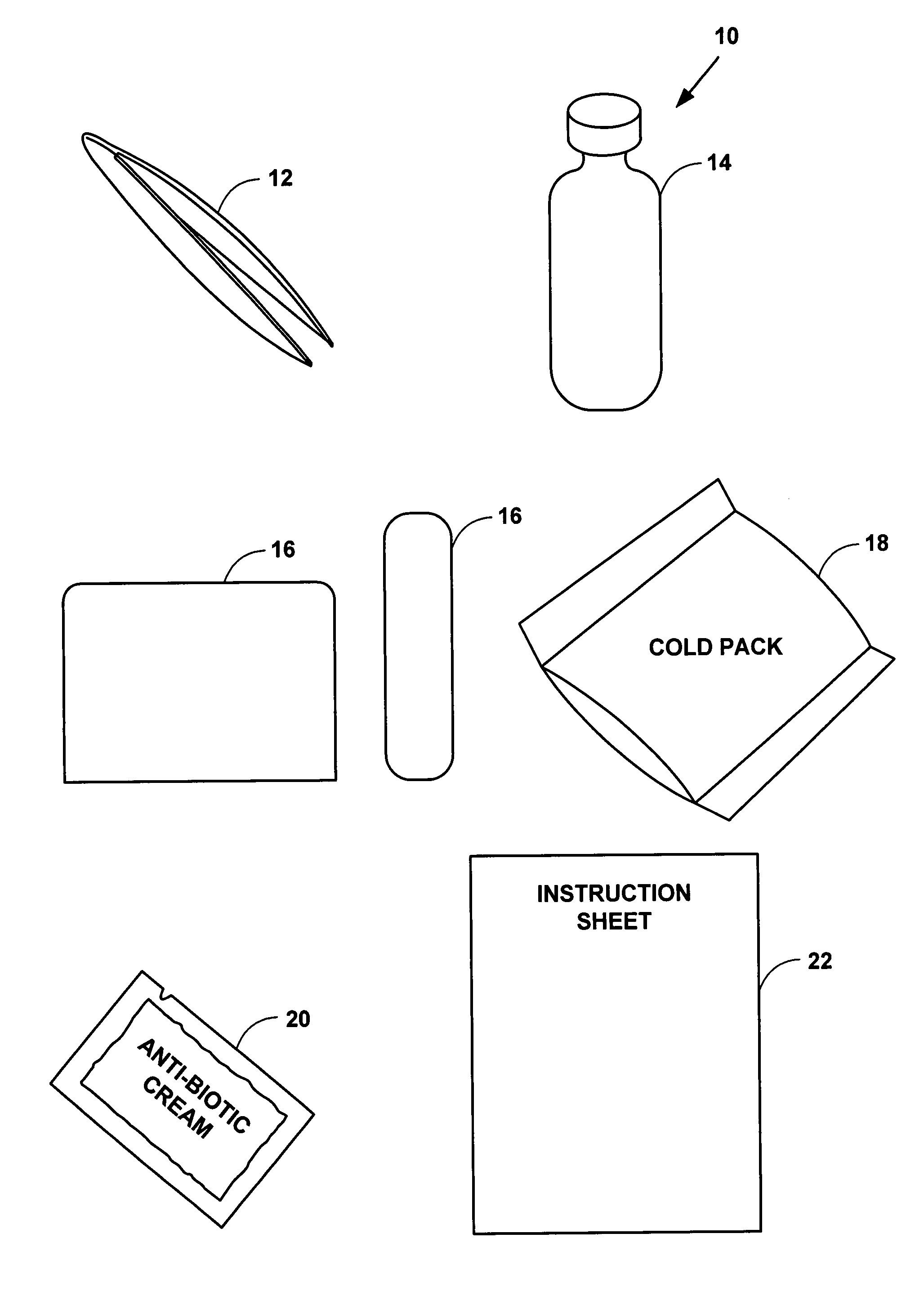 Sting kit apparatus and method of use