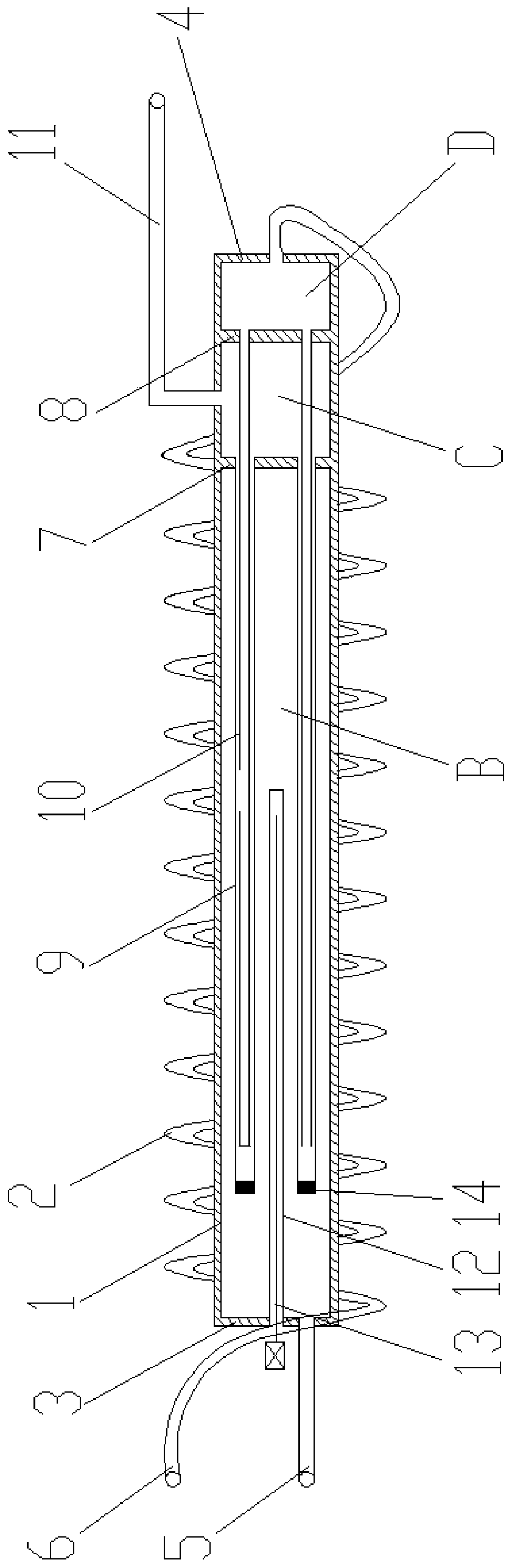 A kind of ultra-high purity hydrogen separator