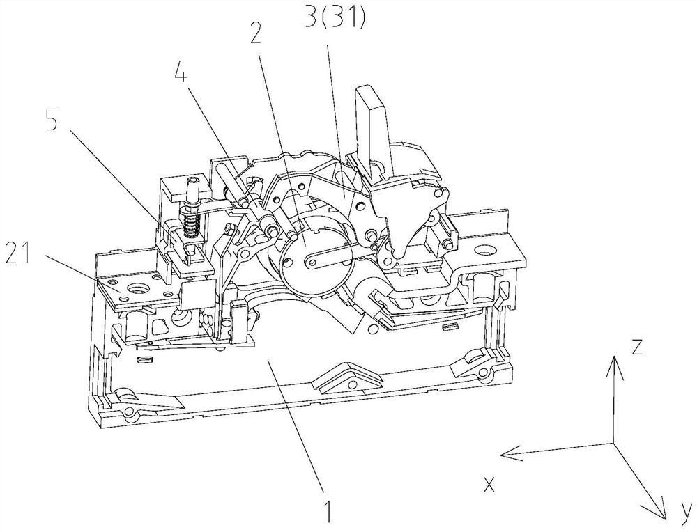 Magnetic release and circuit breaker having same