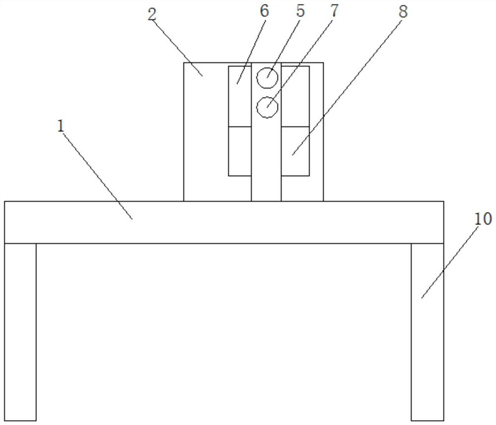 Fixing device for wood processing