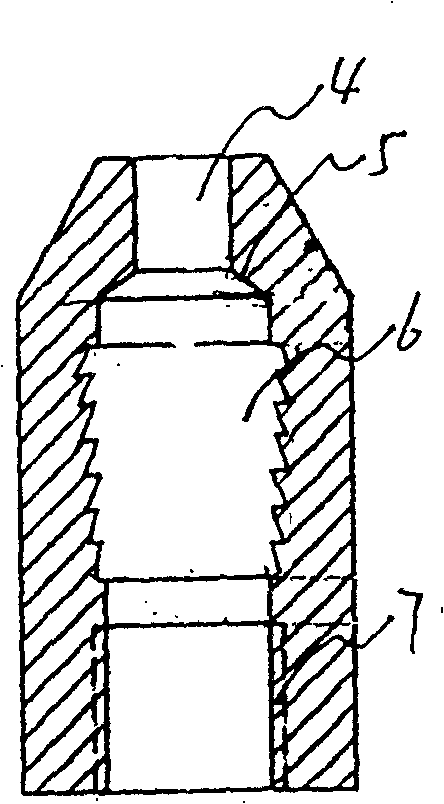 Double-end expansion meshing-body pile-connecting fastener and prefab