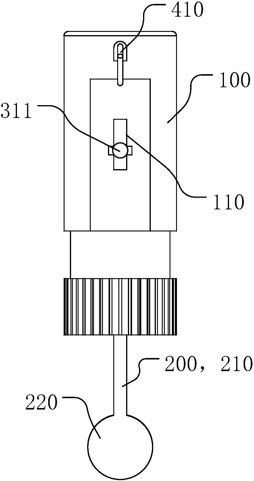Water flow detection device