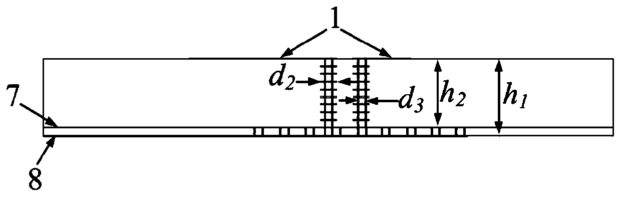 A substrate-integrated waveguide-fed broadband dipole antenna