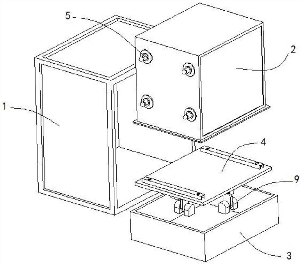 Adjustable explosion-proof cabinet for explosion-proof apparatus