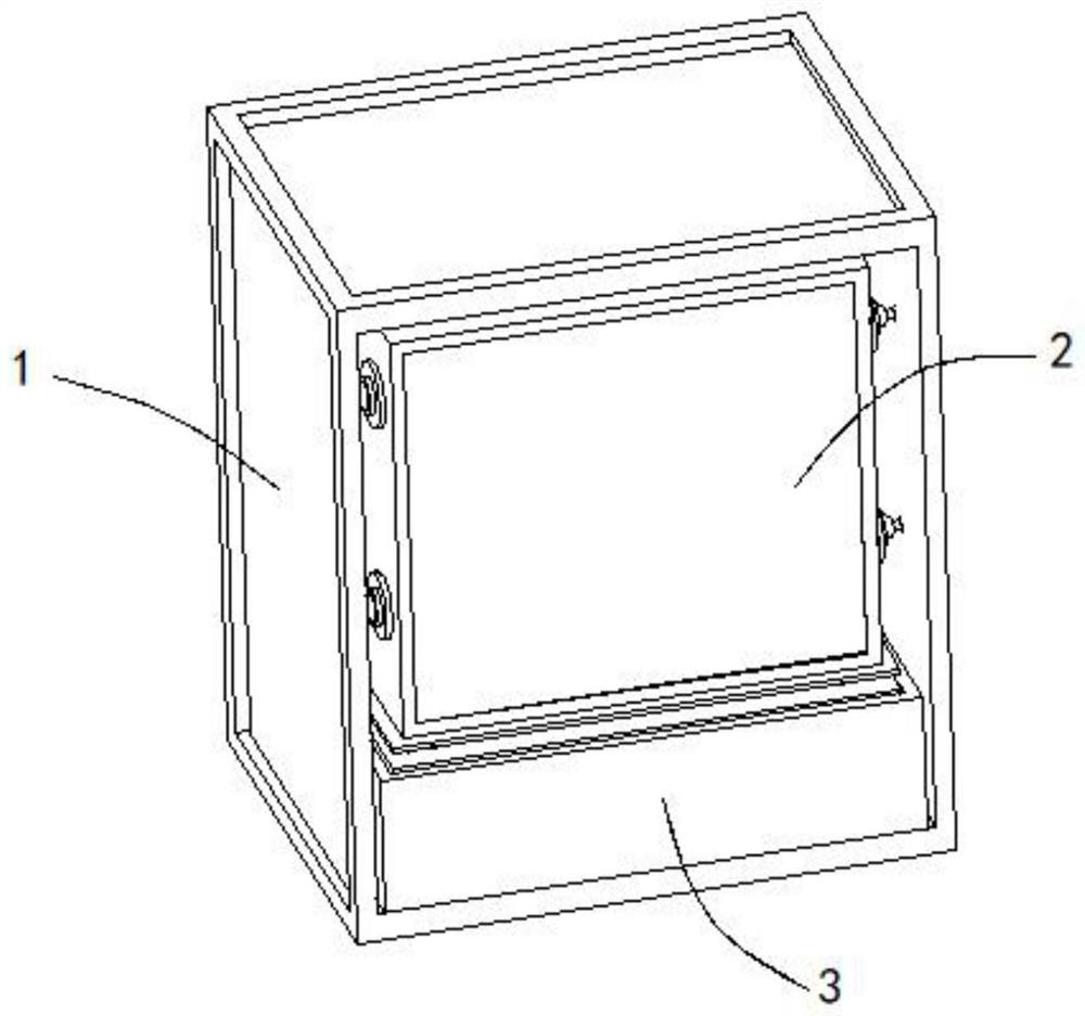 Adjustable explosion-proof cabinet for explosion-proof apparatus