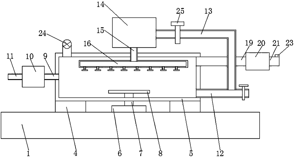 Micro bubble purification waste gas treatment equipment