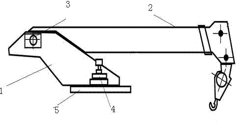 Movable truck mounted crane system with power