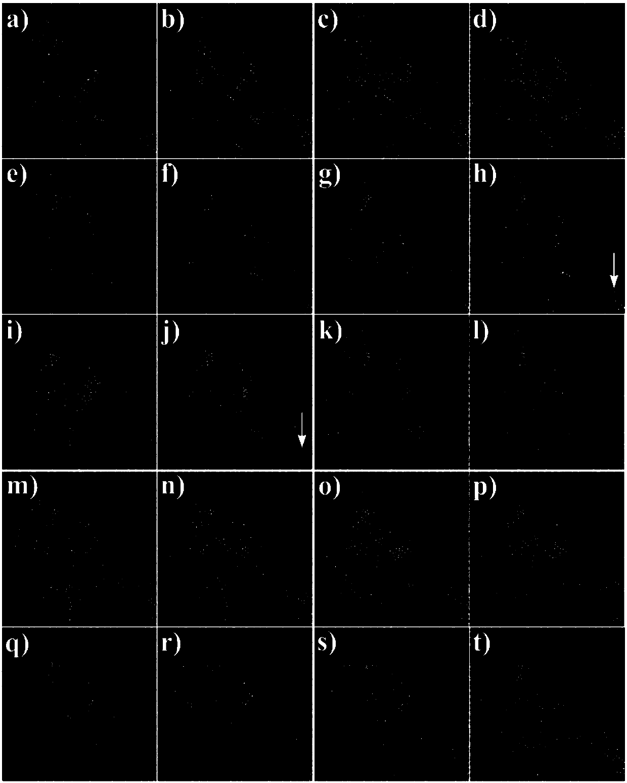 Improved under-focus series iterative wave function reconstruction method