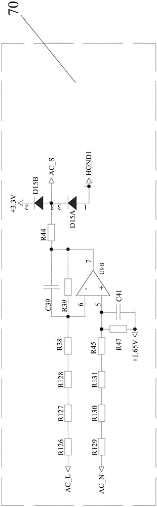 PFC flyback full-bridge-based intelligent sine-wave voltage conversion circuit