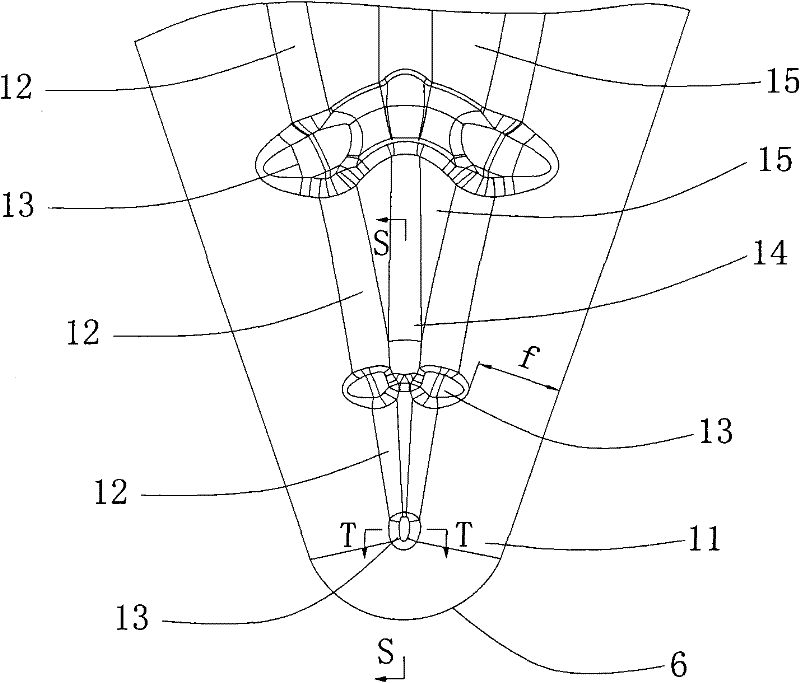 Cutting blade for processing soft metal materials