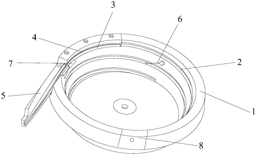 Vibrating disk assembly of bead sewing machine