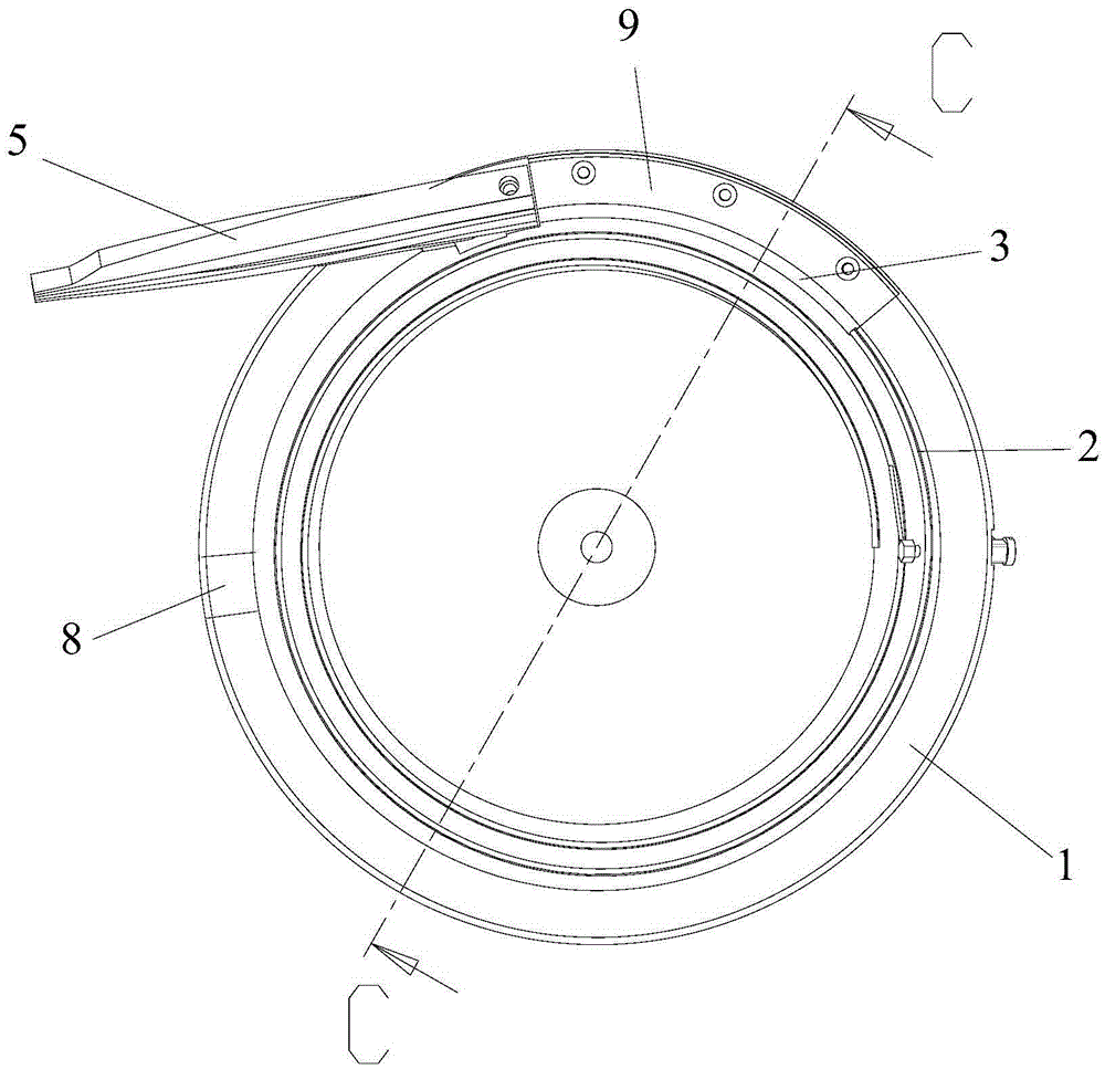 Vibrating disk assembly of bead sewing machine