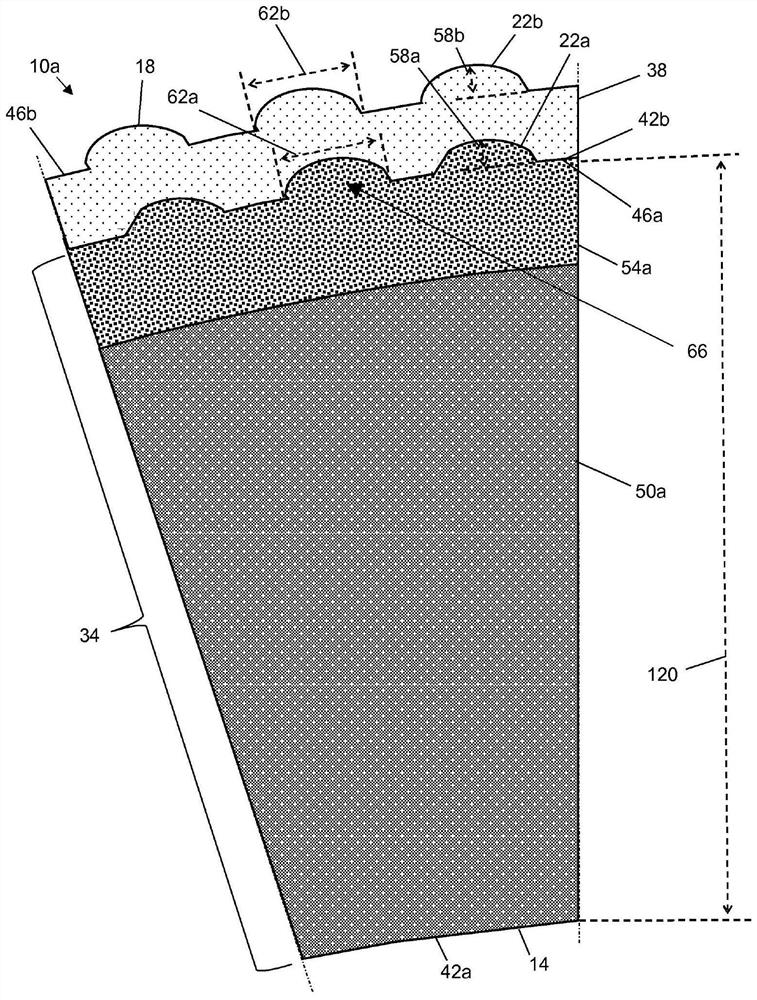 Optical articles having embossed films defining encapsulated microlenses and methods of making the same