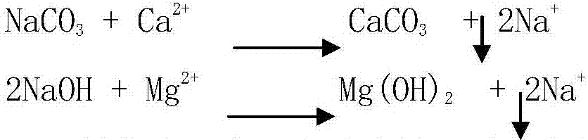 Strong brine evaporation crystallization pretreatment system