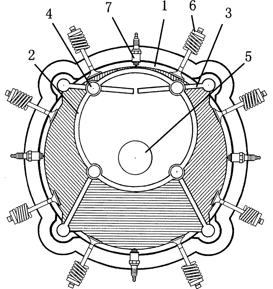 Novel rotor engine