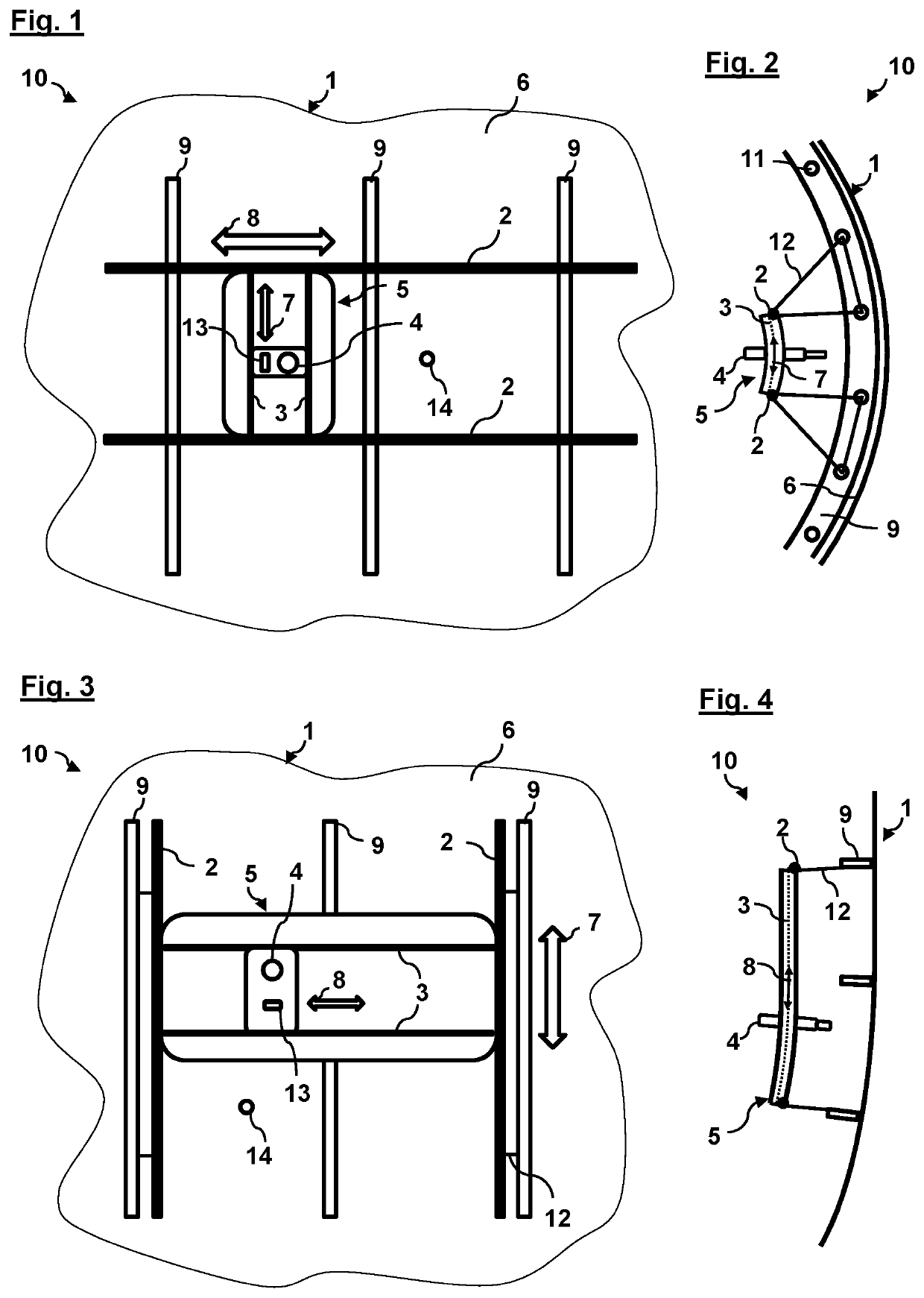 Assembly System For An Automated Internal Assembly Of An Aircraft Fuselage