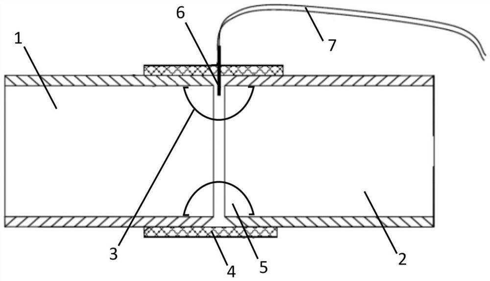 Argon filling tool and method for argon arc welding butt joint of large-diameter pipelines