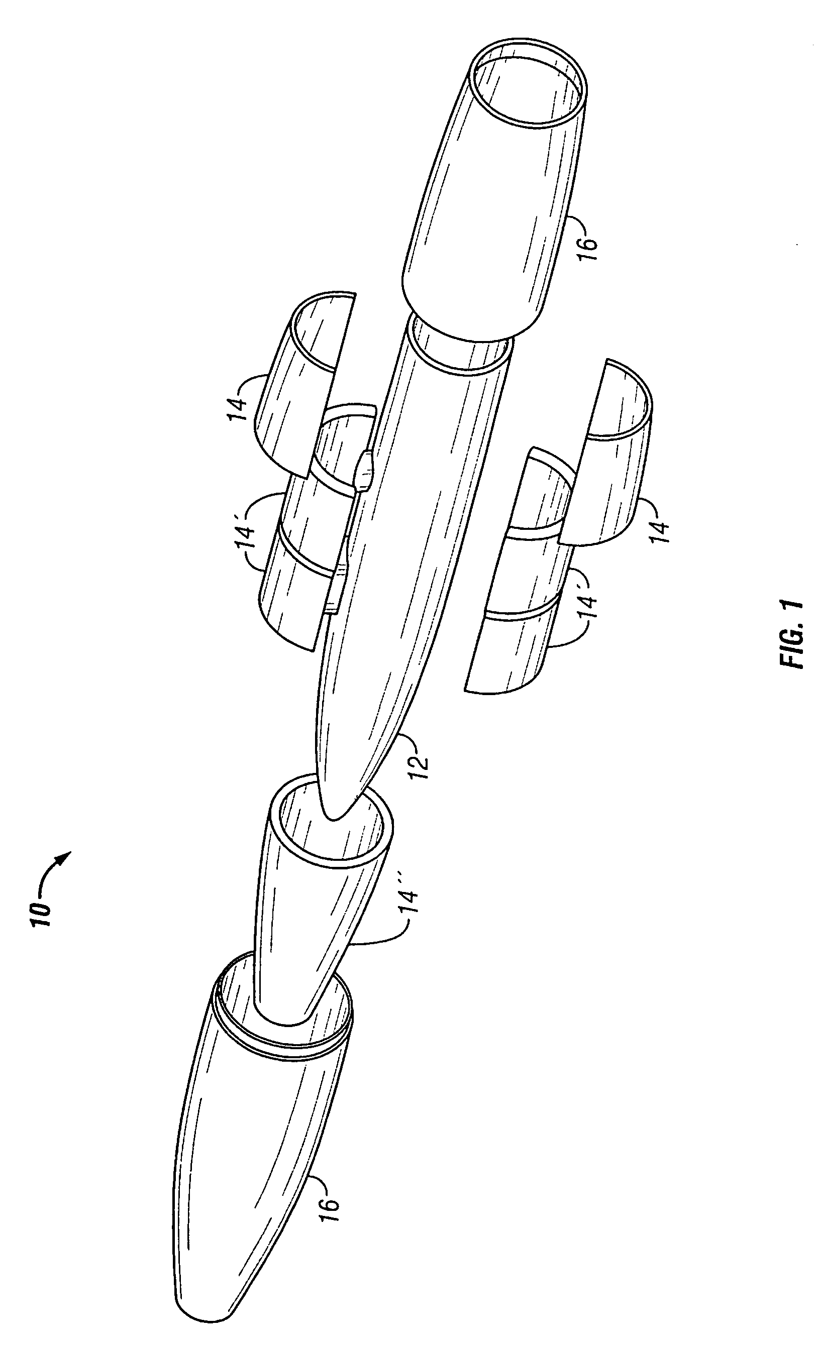 Insensitive munition design for shrouded penetrators