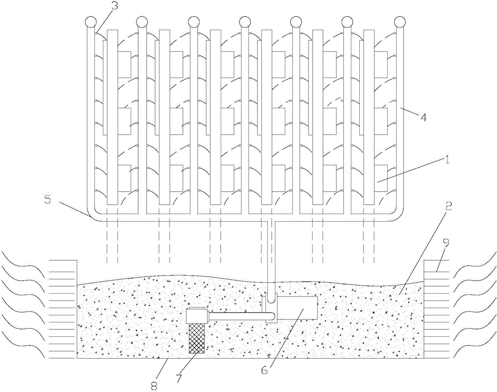 Working medium contact cooling system for high-power electromagnetic generators and working method of working medium contact cooling system