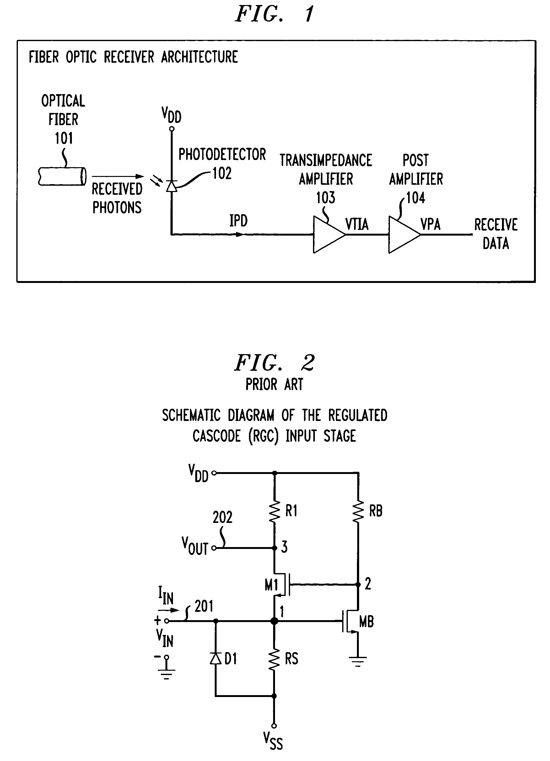 Transimpedance amplifier