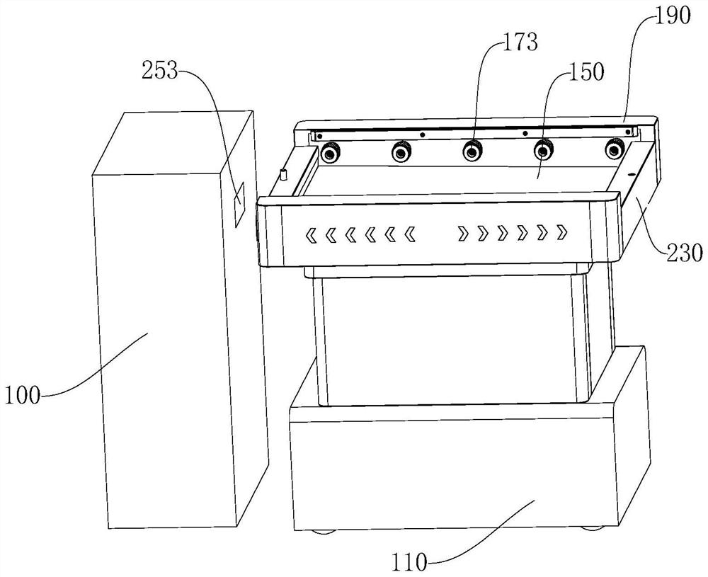 Automatic transport vehicle for cleaning machine