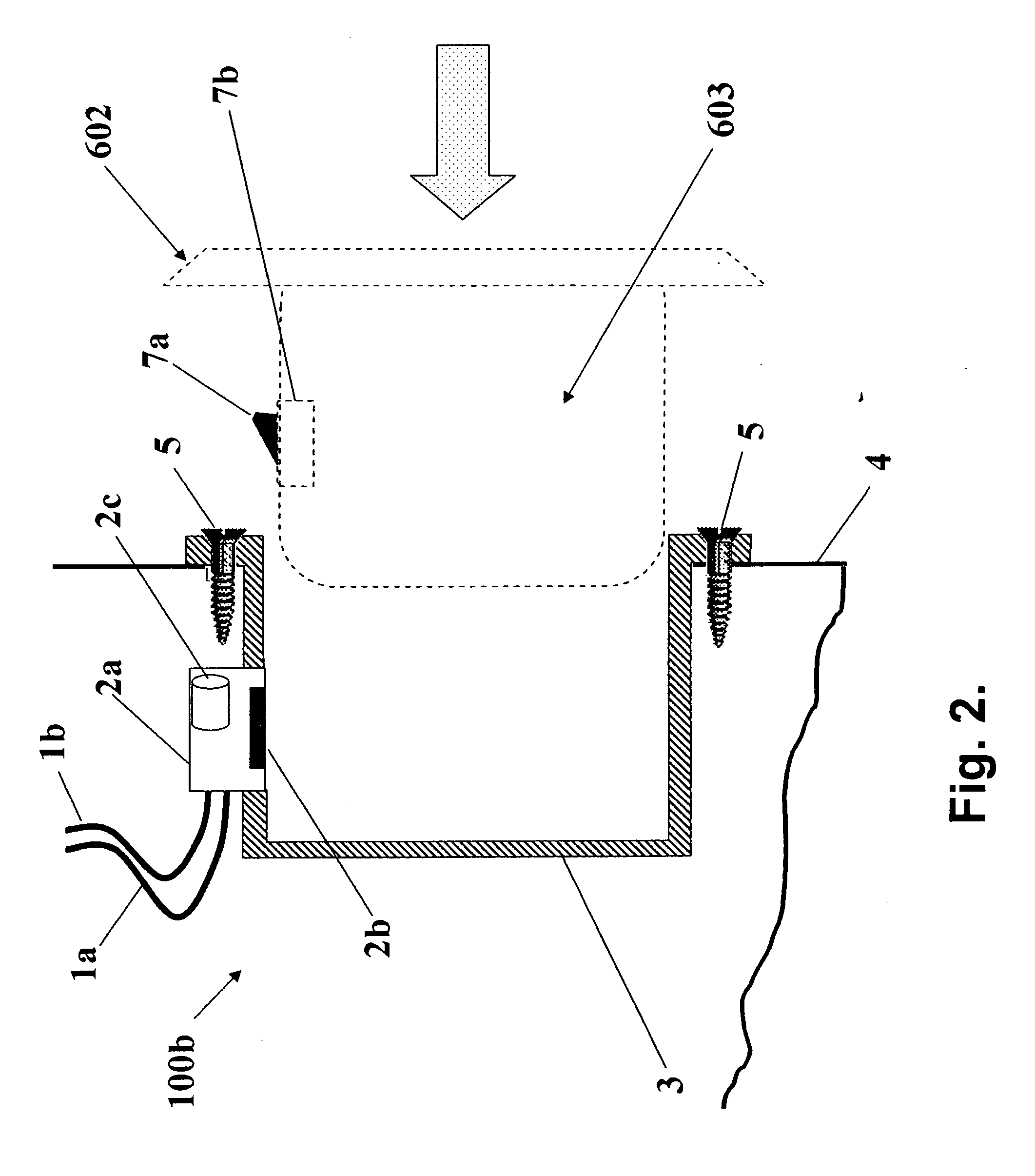 Secured computing system using wall mounted insertable modules