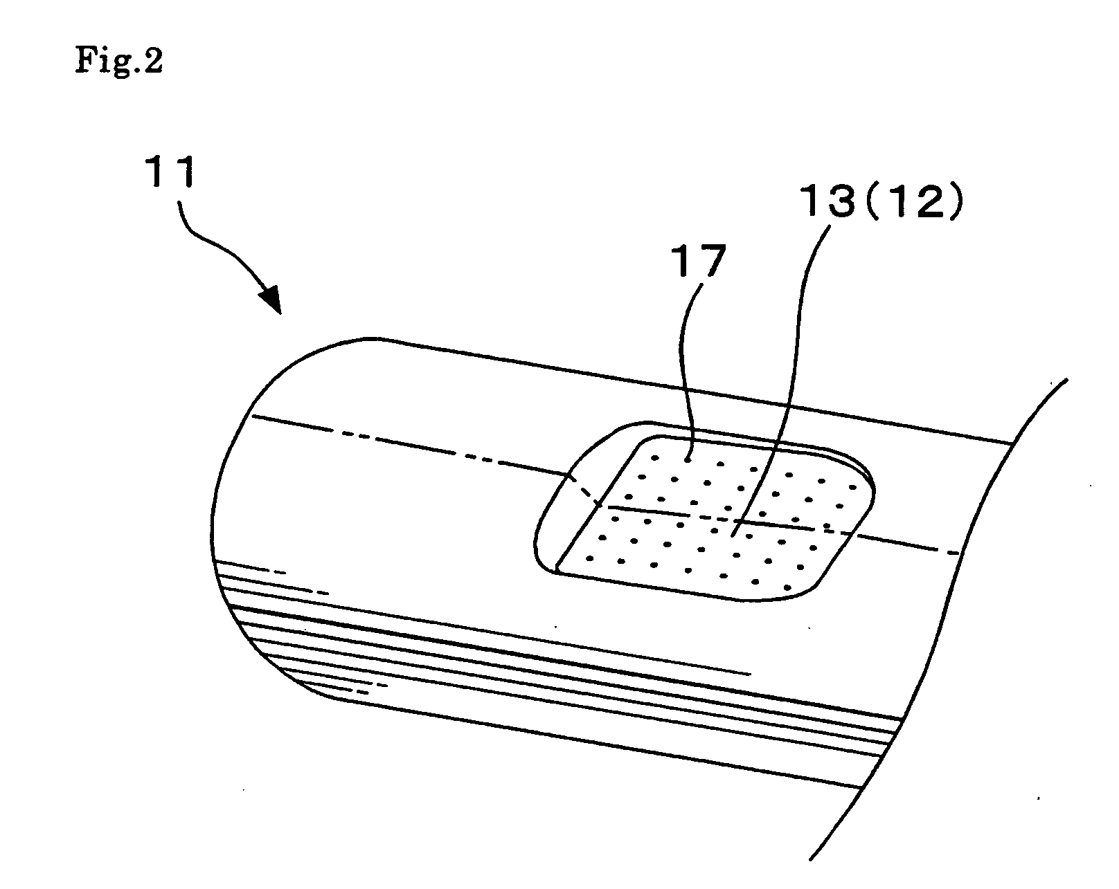Method of processing synthetic resin tubular body and tube container