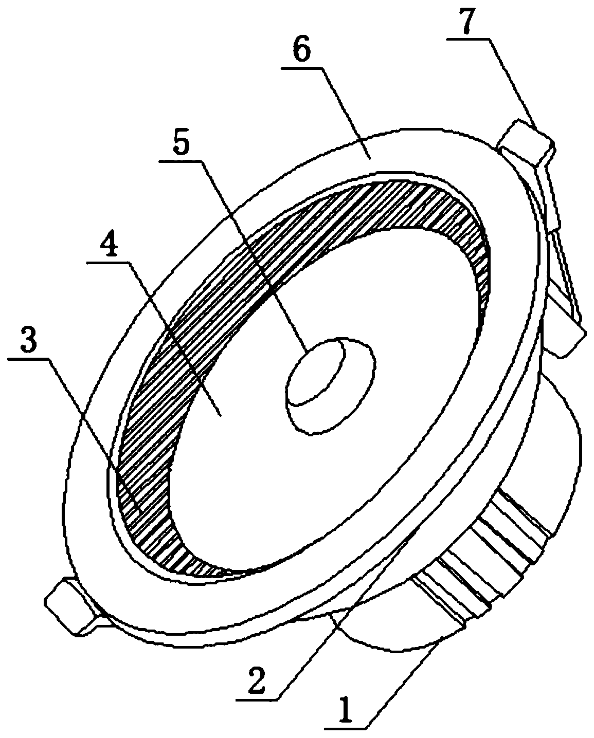 Induction lamp with monitor function