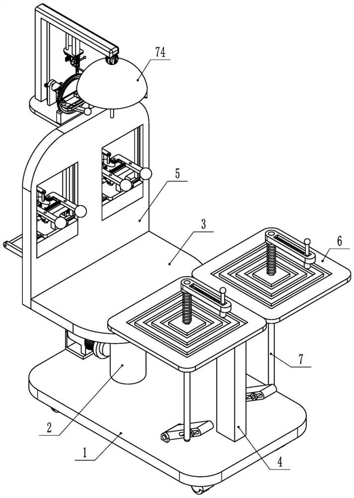 Auxiliary diagnosis and treatment device for neurology department