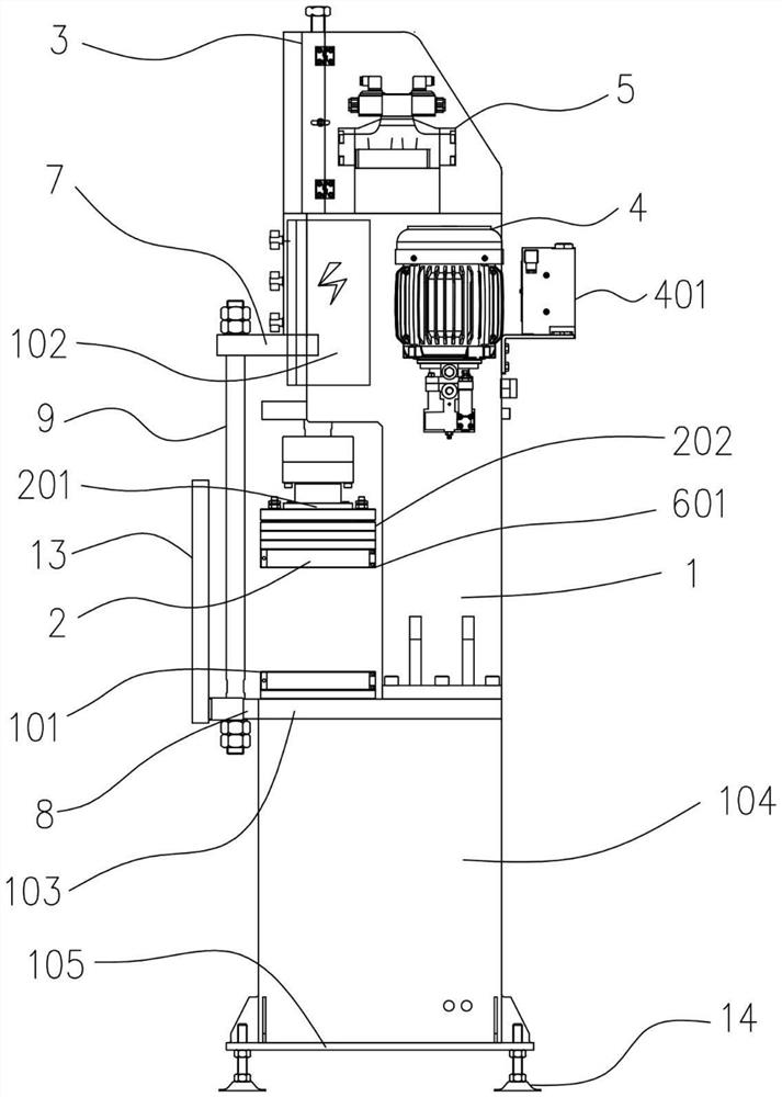 Mould pressing mechanism for manufacturing passive assembly - Eureka ...