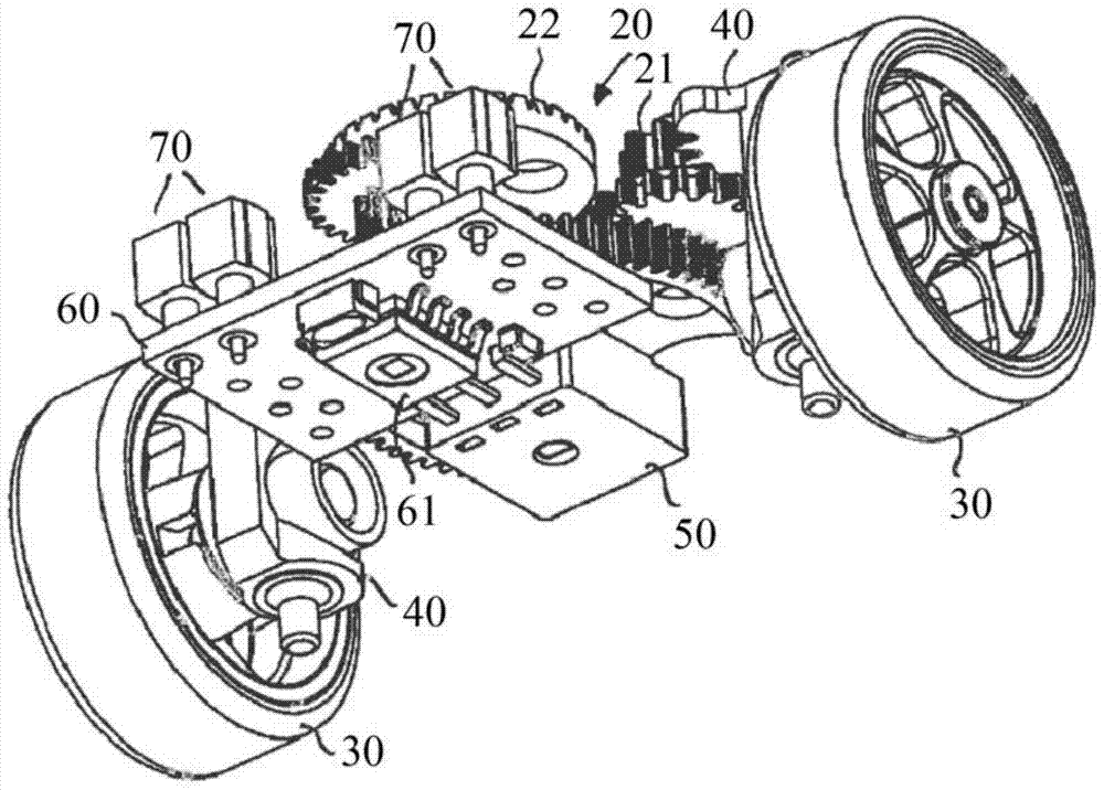 Steering module for toy car and toy car