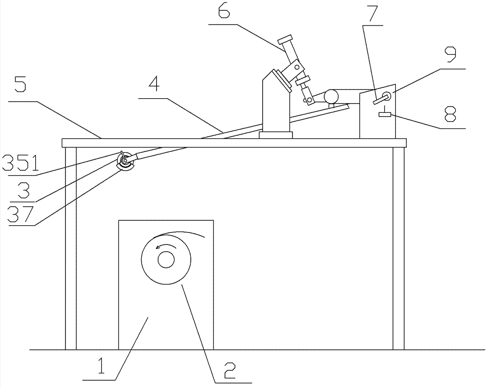 Compression roller device provided with buffering mechanisms