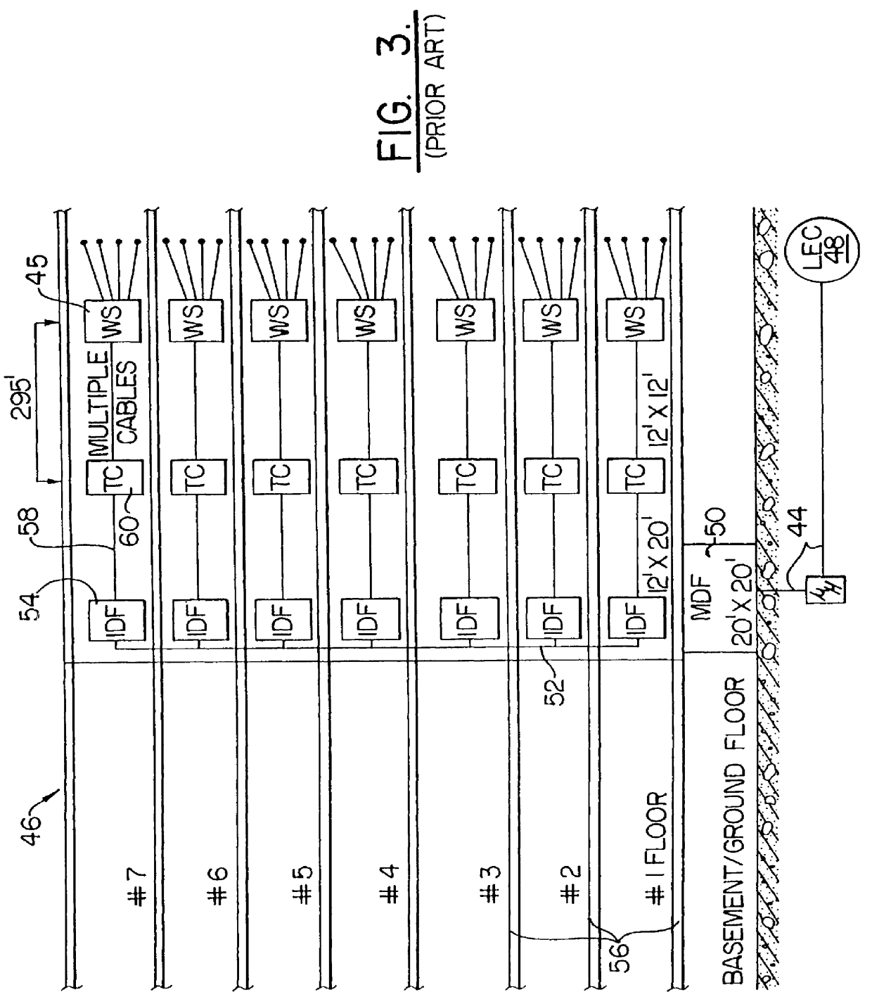 Communications cable interconnection apparatus and associated method for an open office architecture